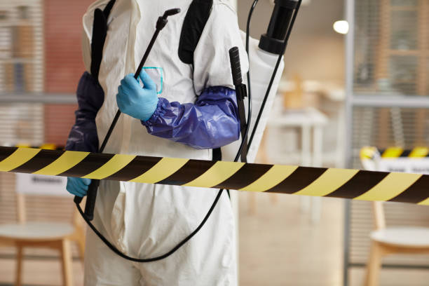 Professional Infectious Disease Decontamination technician working in Wayland, IA
